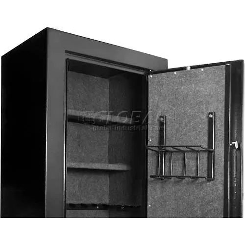 Barska Extra Large Biometric Rifle Safe AX11780 - 19-3/4"W x 16"D x 57"H, Black - Image 3