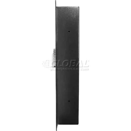 Barska Biometric Wall Safe AX12038 - 15-1/2"W x 3-3/4"D x 20-3/4"H, Black - Image 3