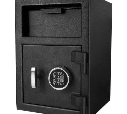 Barska AX12588 Keypad Depository Safe - 14"W x 14"D x 20"H, 0.8 Cubic Ft.