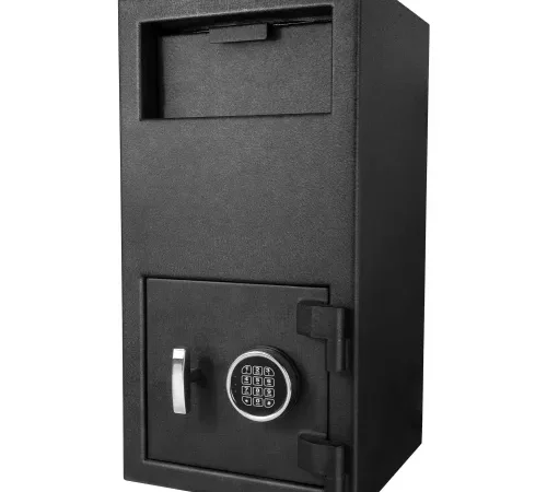 Barska AX12590 Keypad Depository Safe - 14"W x 14"D x 27"H, 1.4 Cubic Ft.