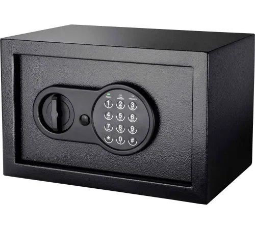 Barska AX12616 Keypad Security Safe - 12-1/4"W x 8"D x 8"H, 0.36 Cubic Ft.