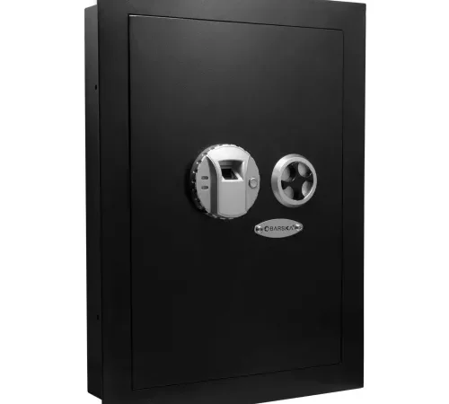 Barska AX13034 Left Opening Wall Safe - 15-7/16"W x 3-3/4"D x 20-3/4"H, 0-1/22 Cubic Ft.