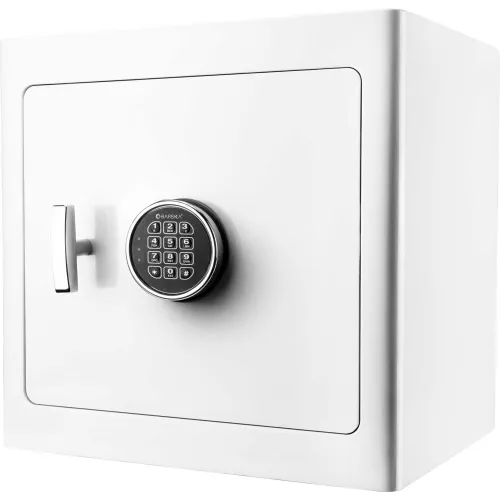 Barska AX13104 White Jewelry Safe - 18"W x 14"D x 17-1/2"H, 1.01 Cubic Ft.