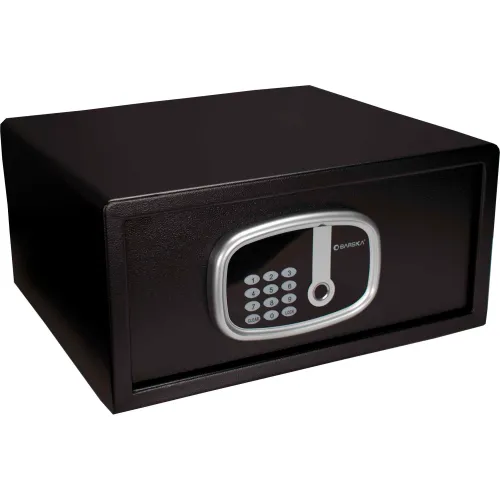 Barska Digital Keypad Fingerprint Safe 0.85 Cubic Feet, 17"W x 7-3/4"D x 14-1/4"H - Black