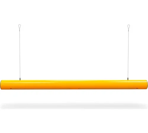A-SAFE Alarm Bar, 5-1/8"D x 78-3/4"L, Yellow