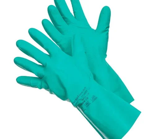 Ansell 37-646 VersaTouch® Chemical Resistant Gloves, Nitrile, Size 9, 1 Pair - Pkg Qty 12