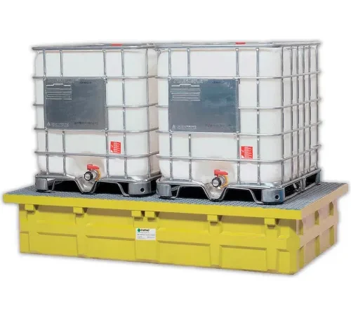 ENPAC? 5482-YE-D Double IBC Low-Top" with Drain