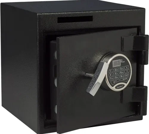 Wilson Safe B Rate Safe B1212SR Electronic Lock - 15"W x 12-1/2"D x 12-1/2"H, Gray