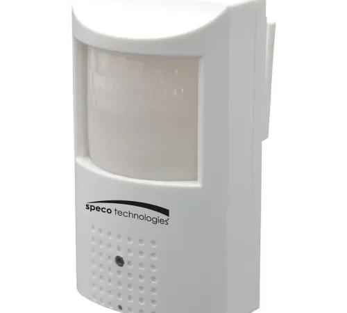 Speco® HD-TVI Camera In Operating PIR Motion Sensor Housing, 3.7mm Pinhole Lens