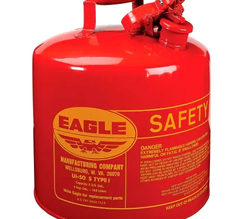 Eagle Type I Safety Can - 5 Gallons - Red