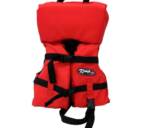 Kemp Infant Universal Life Vest, Red & Black, 20-002-INFANT-RED