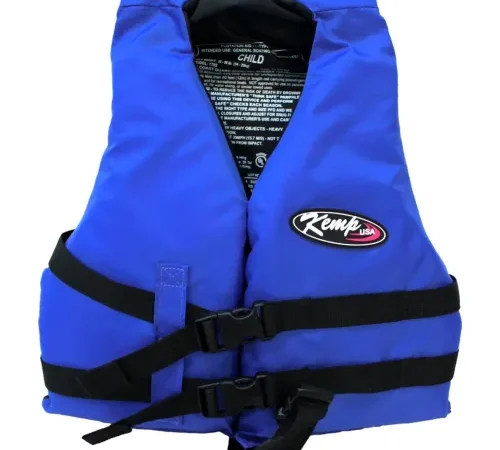 Kemp Child Universal Life Vest, Royal Blue & Black, 20-002-CHILD-BLU