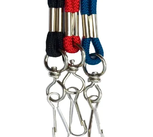 Kemp Whistle Rope Lanyard, Red, 10-429-RED