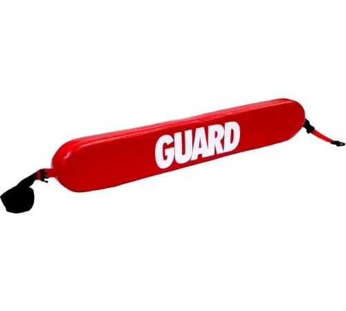 Kemp 40" Rescue Tube With Plastic Clips, Red, 10-202-RED