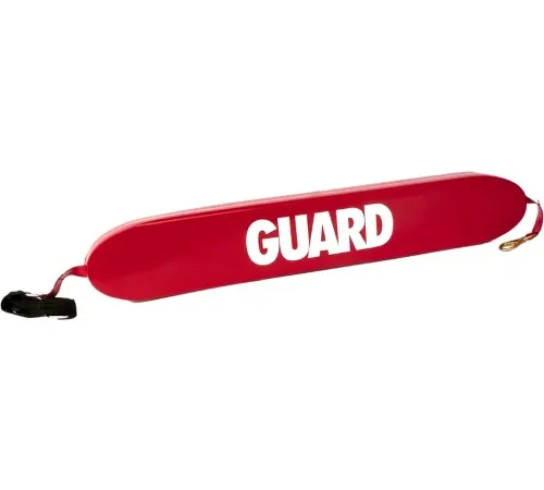Kemp 40" Rescue Tube With Brass Clips, Red Guard Logo, 10-203-RED