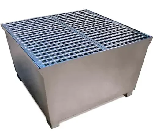 UltraTech Ultra-IBC Spill Pallet? 1184 - Steel IBC Spill Pallet - 370 Gallon Capacity