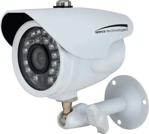 HD-TVI 2MP Waterproof Marine Camera, 3.6mm Fixed Lens, White Housing