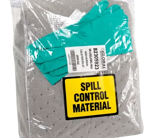Global Industrial" Universal 5 Gallon Truck Spill Kit-Zipper Bag