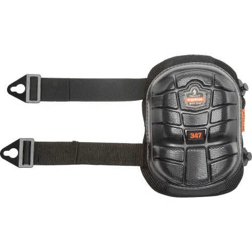 Ergodyne ProFlex 347 Lightweight Gel Knee Pads, Long Cap, Black, 18447 - Image 4