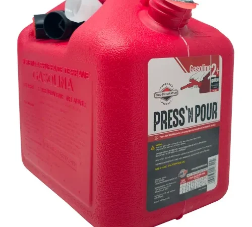 Garage BOSS Press 'N Pour 2 Gallon Gas Can, GB320
