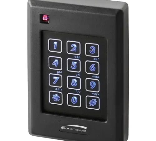 Speco Proximity Reader & Keypad, Black, 4-7/8"L x 3-3/8"W x 2-3/16"H