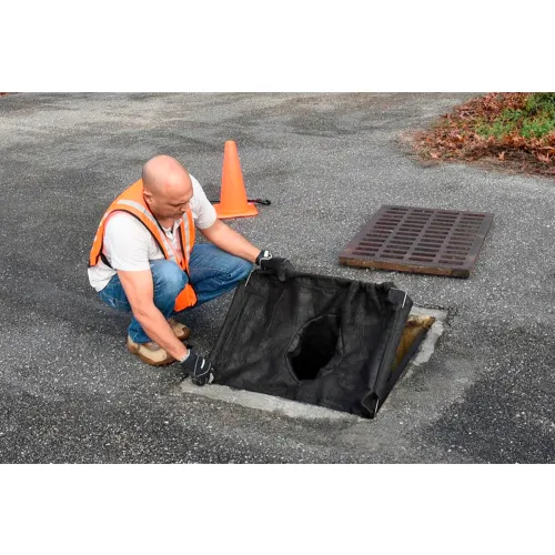 UltraTech Ultra-Drain Guard, Economy Frame Model, 16" x 20" to 28" x 36", 1 Pack, Black - Image 3