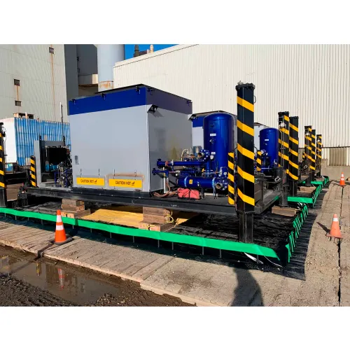 UltraTech Ultra-Containment Berm, Ultimate Model, 14' x 56' x 1', Copolymer 2000, 28 oz., Black - Image 4