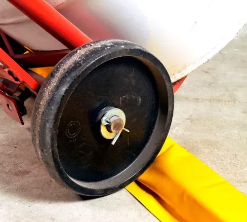 UltraTech Ultra-Berm Builder Wall End, 4", 2/Qty, Yellow