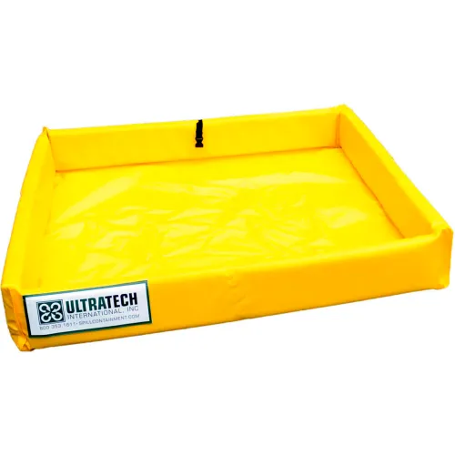 UltraTech Ultra-Mini Foam Wall Berm, 6' x 6' x 6", Yellow - Image 5