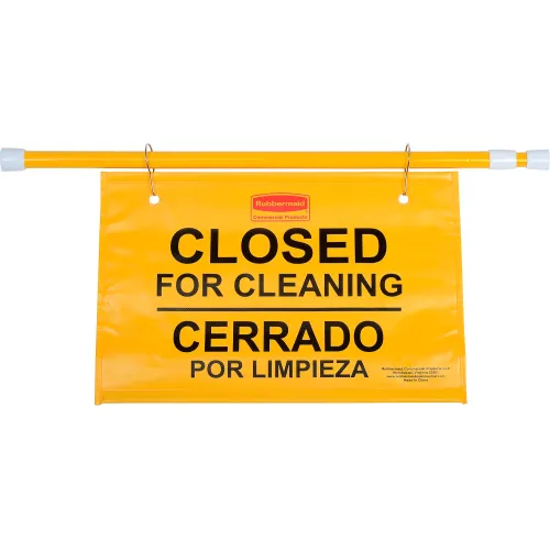 Rubbermaid 9S16 Site Safety Hanging Sign - Pkg Qty 6 - Image 4