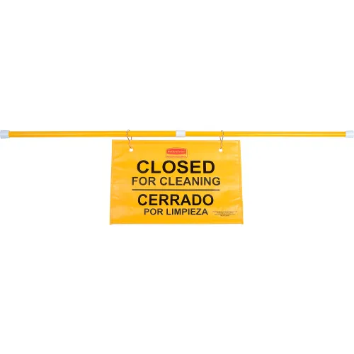 Rubbermaid 9S16 Site Safety Hanging Sign - Pkg Qty 6 - Image 5