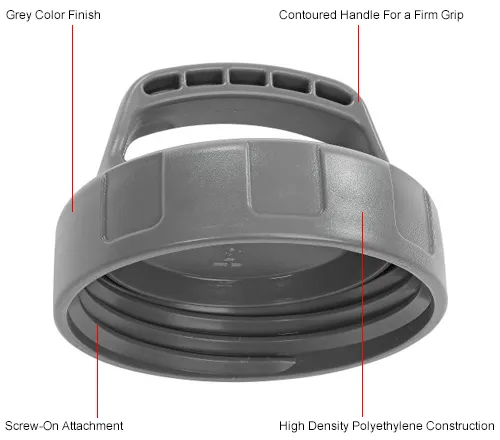Oil Safe Storage Lid, Grey, 100104 - Image 4