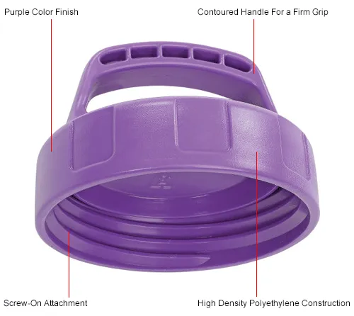 Oil Safe Storage Lid, Purple, 100107 - Image 4