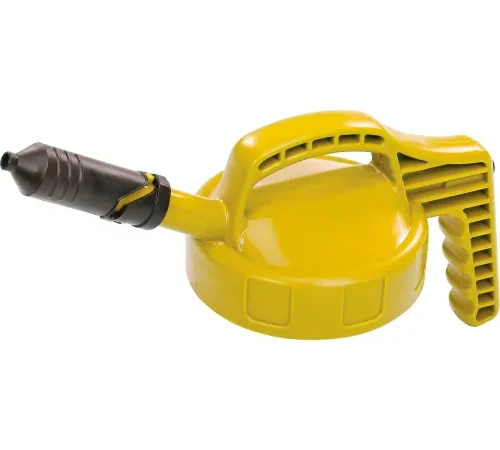 Oil Safe Mini Spout Lid, Yellow, 100409