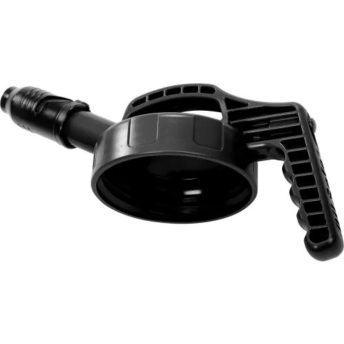 Oil Safe Stumpy Pour Spout Lid, Black, 100501 - Image 2