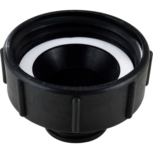 Global Industrial" Polypropylene S100x8 Female Buttress x S60x6 (2") Male Buttress Thread - Image 4