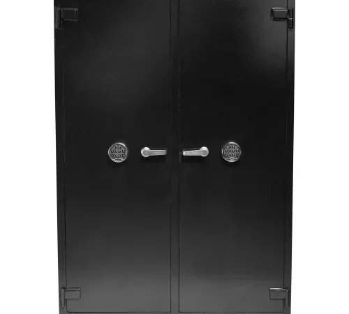 Wilson Safe Cell Phone Safe - 48"W x 30"D x 71"H, Digital Lock, Black