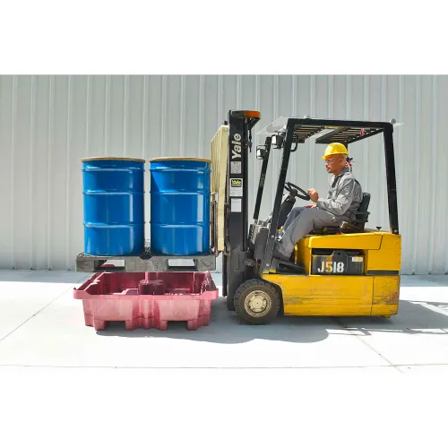 UltraTech Ultra-Spill King 4 Drum 0801 Drum Pallet and Sump with No Drain - Image 4