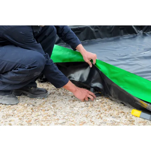 UltraTech 8550 Ultra-Containment Berm, Collapsible Wall, 10' x 20' x 1', Copolymer 2000" - Image 4