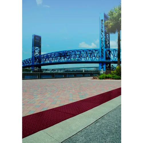 UltraTech 0761 Ultra-ADA Pad, Retrofit, 2' x 4', Brick Red - Image 4