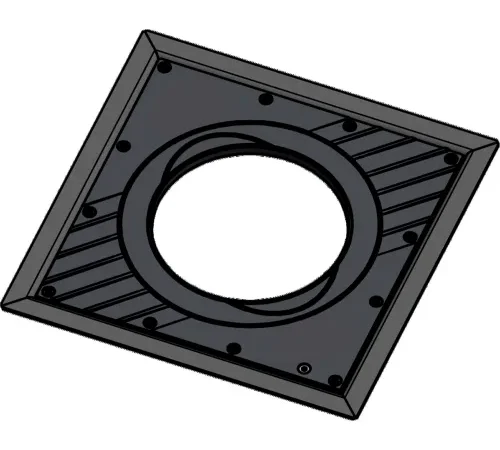 BFT Flange For Fixed Crash-Rated Security Bollards