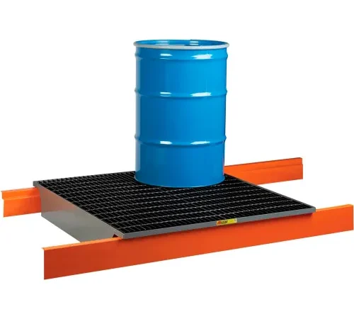 Little Giant Rack Decking w/Spill Control Sump SS-RD-5149-48 - 51x49x7.5, Fits 48" Deep Pallet Racks