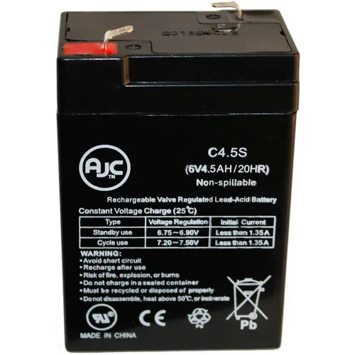 AJC® Prescolite EM EXITS 6V 4.5Ah Emergency Light Battery