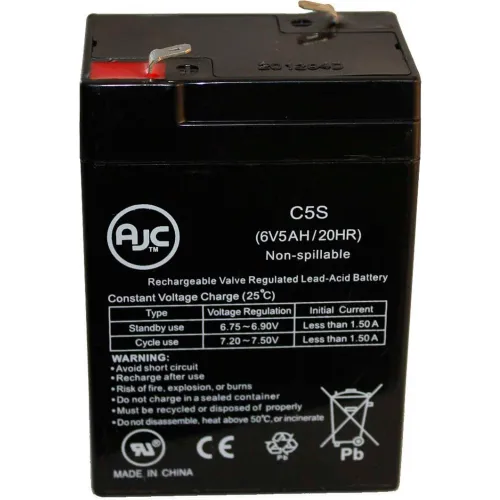 AJC Light L1 6V 5Ah Emergency Light Battery