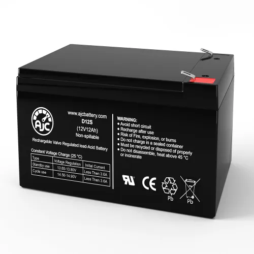 AJC® Sonnenschein A412-8.5 SR Emergency Light Replacement Battery 12Ah, 12V, F2