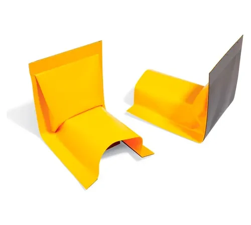SpillTech Build Your Own Berm-2WE Build Your Own Berm Wall Ends, 5-1/2"L X 3"W X 2"H, 2 Per Pack