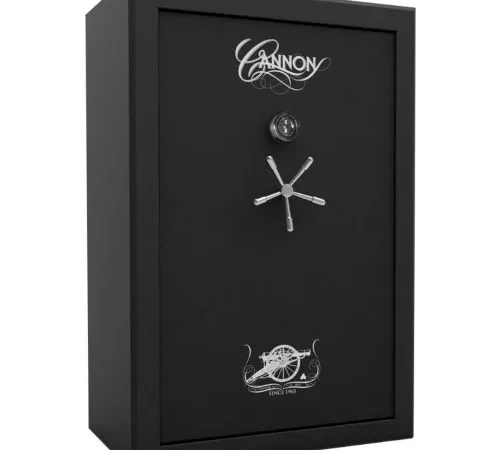 Cannon Safe Cannon 1965 Series Fire Safe CA594024 - 40"W x 24"D x 59"H - 48 Gun Capacity - Black