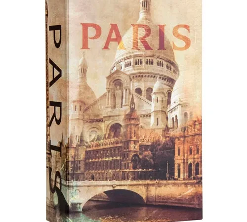 Barska Paris Book Lock Box With Combination Lock CB12362 7-3/16" x 4-5/8" x 2"