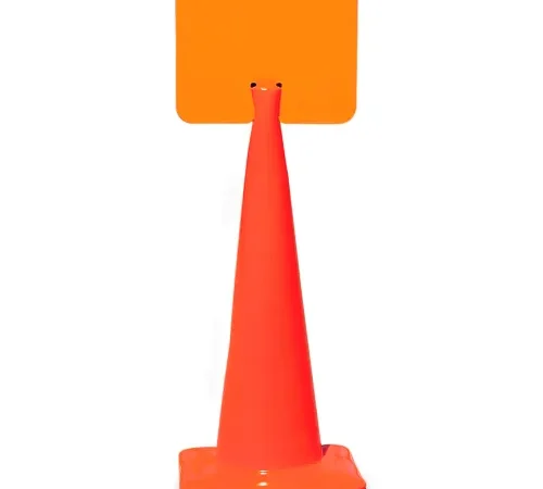 Snap-On Signs For Traffic Cones - 14"Wx10"H - Blank