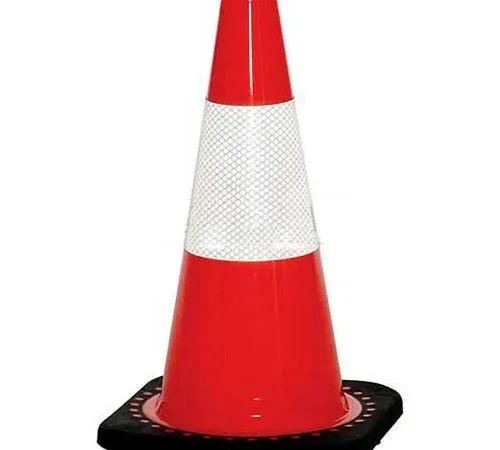 Cortina, 18" Traffic Cone, Reflective, Orange W/ Black Base, 3 lbs, 03-500-21 - Pkg Qty 12